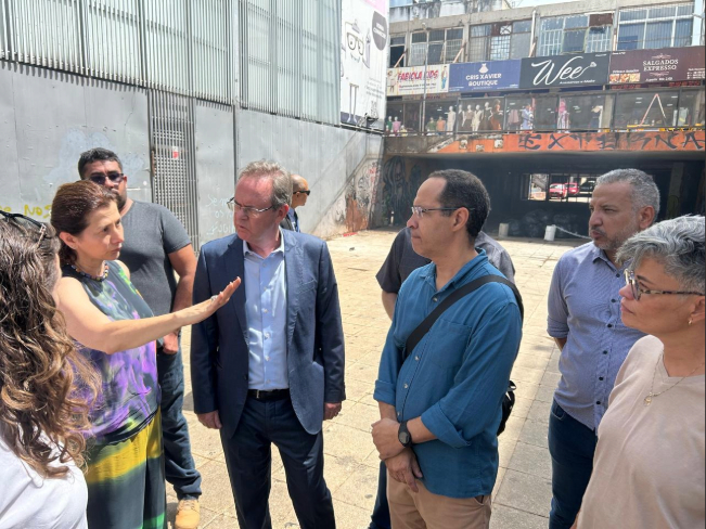 Nova vistoria no Buraco do Rato impulsiona plano de revitalização no Setor Comercial Sul