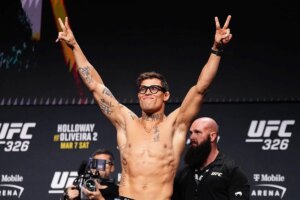 Caio Borralho quer vitória por nocaute em card principal do UFC 326