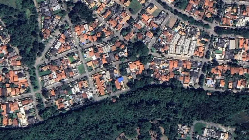 Imagem aérea do Setor Jaó - (Foto: reprodução)