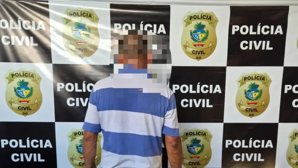 Padrasto preso - (Foto: reprodução/PC)