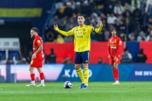 Imagem colorida de Cristiano Ronaldo