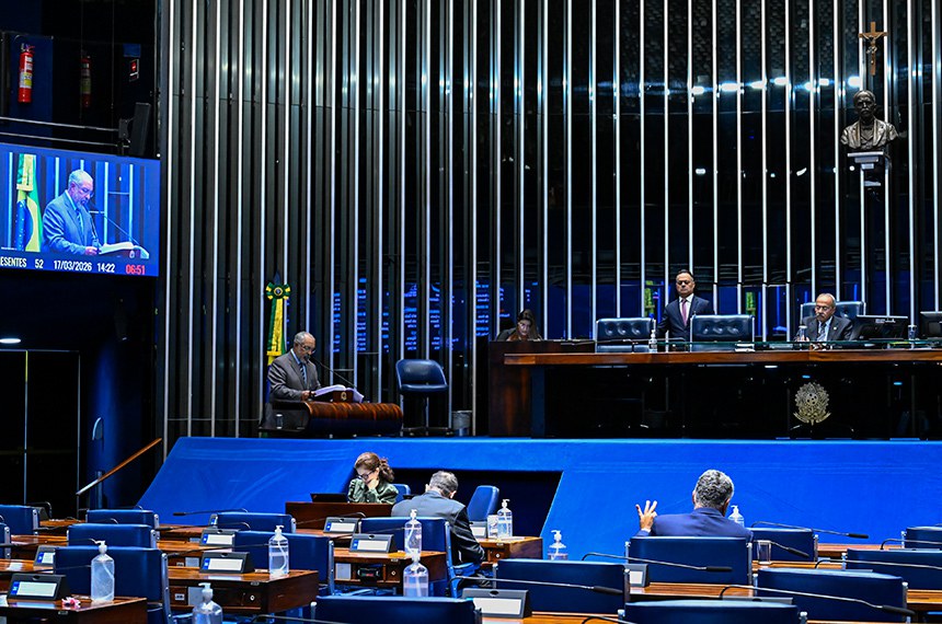 Sessão do Senado cancelada e adia votação de projetos sobre misoginia