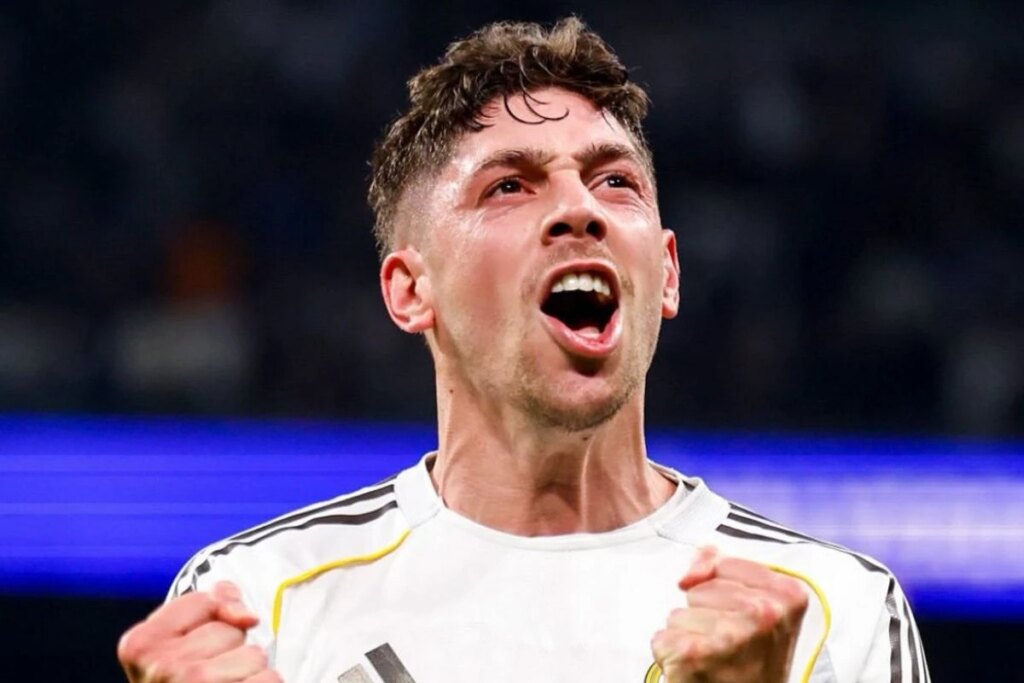 Valverde faz três e Real Madrid esmaga Manchester City pela Champions