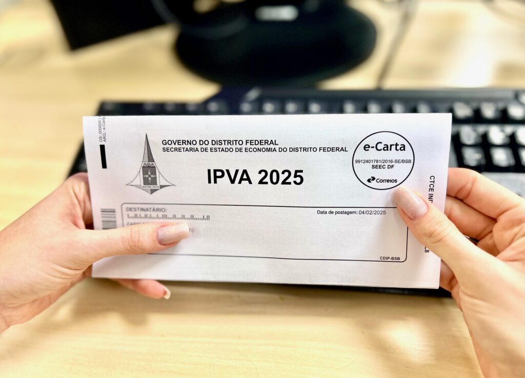 Prazo para pagar segunda parcela do IPVA começa segunda (23/3)