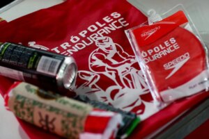 atletas retiram kits com entusiasmo nesta sexta