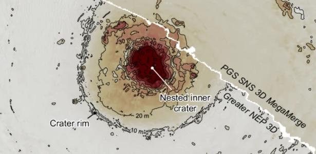 Por que essa cratera se formou no fundo do mar? Estudo desvenda mistério