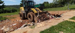 SLU remove 98 mil toneladas de entulho em janeiro e fevereiro de 2026