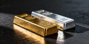 Ouro fecha em queda de 4% com dólar forte em meio ao conflito no Oriente Médio