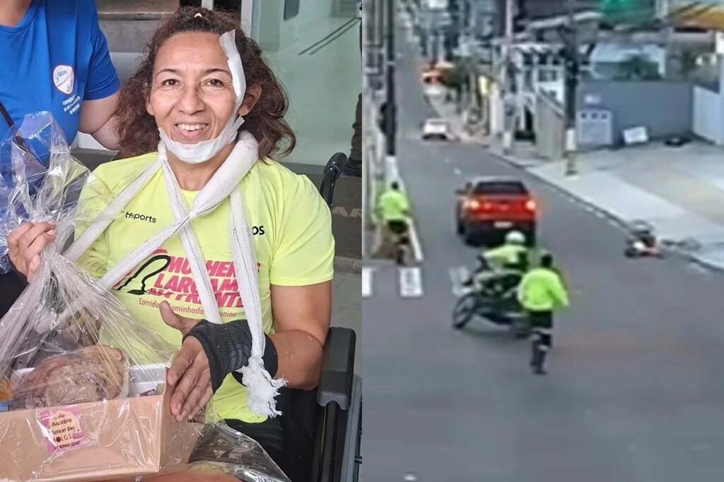 paratleta é atropelada por motorista bêbado em Manaus