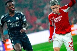 Argentina convoca Prestianni após caso de racismo contra Vini Jr.