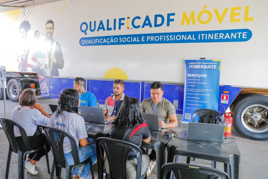 QualificaDF Móvel abre 1.266 vagas para cursos de qualificação gratuitos