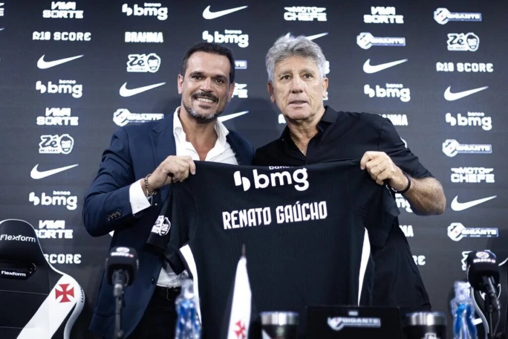 Renato Gaúcho revela "tesão" na apresentação para 3ª passagem