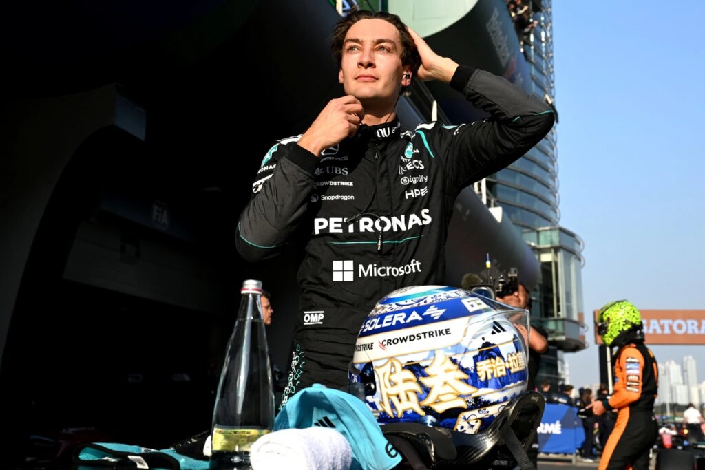 Russell conquista a pole para a corrida sprint do GP da China