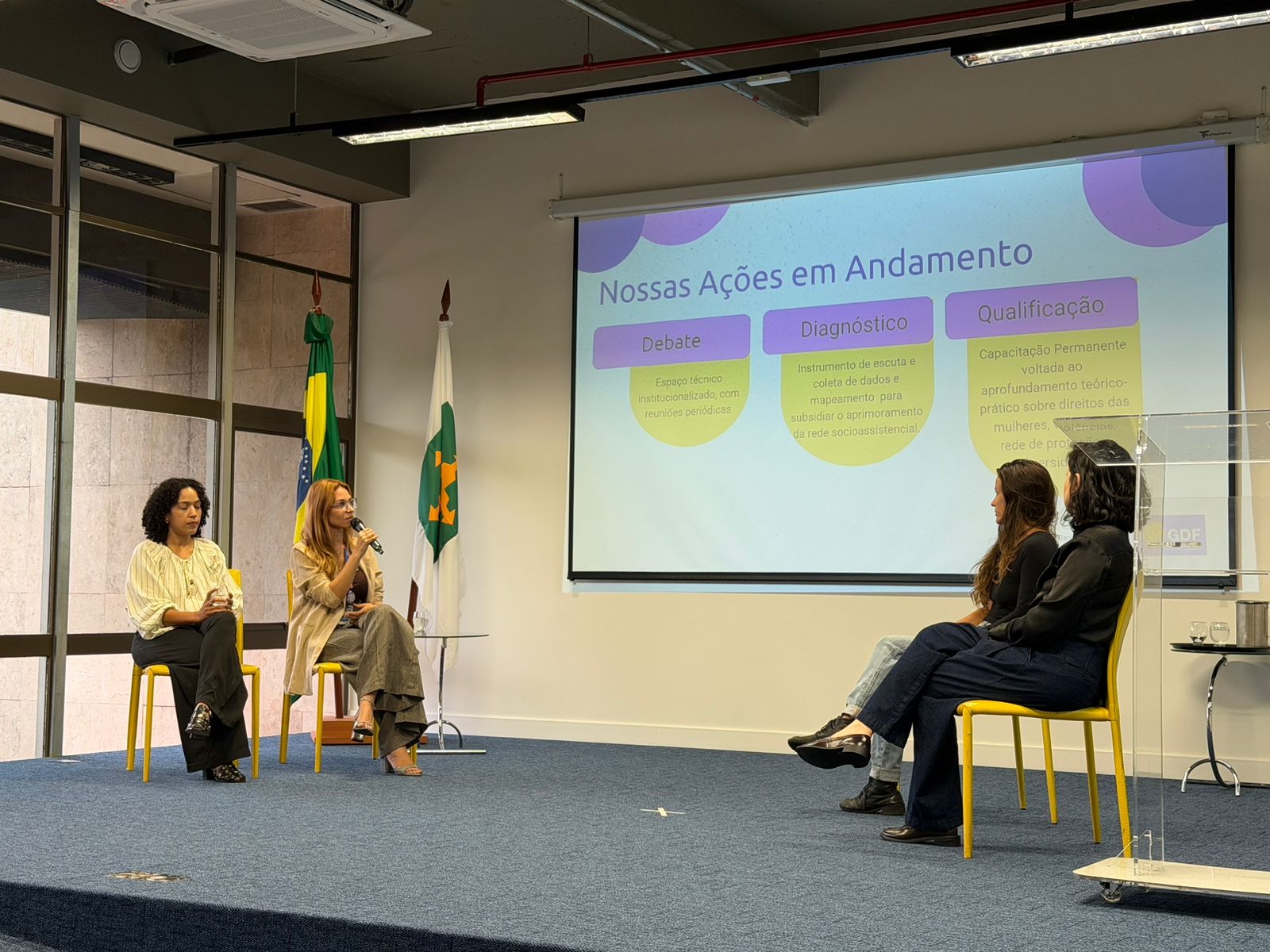 Sedes-DF lança câmara técnica para proteção social de mulheres