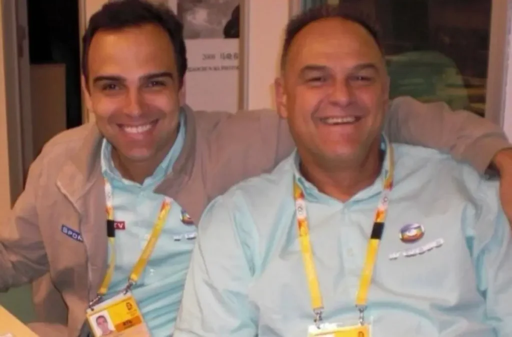 Tadeu Schmidt publica homenagem para irmão Oscar "Meu maior ídolo"