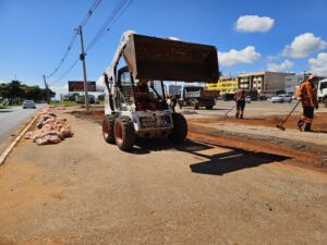 Quadradão Cultural é reformado para receber GDF na Sua Porta em Riacho Fundo II