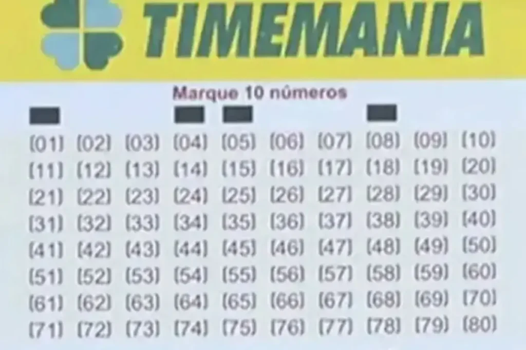 Concurso 2381 da Timemania: bolão de Goiânia ganha R$ 39 mil