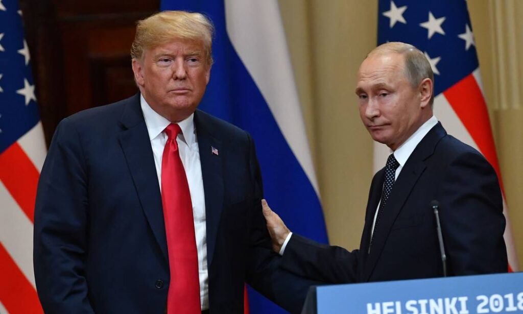 Trump diz que conversou com Putin por telefone sobre cessar-fogo na Ucrânia