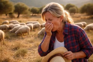 Mulher espirra e expulsa larvas pelo nariz; veja fotos