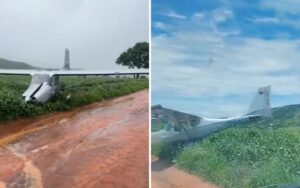 Avião de pequeno porte faz pouso de emergência em área rural de Goiás