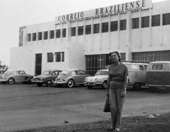 Homenagem do Correio de Santa Maria a Brasilia e ao Correio Braziliense
