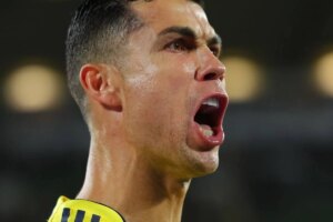 Na briga pelo acesso no Espanhol, time de Cristiano Ronaldo é goleado
