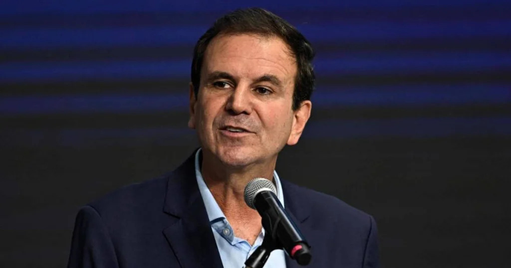 Paes tem 34% das intenções de voto para Governo do RJ, Douglas Ruas, 9%, e Garotinho, 8%, diz Quaest