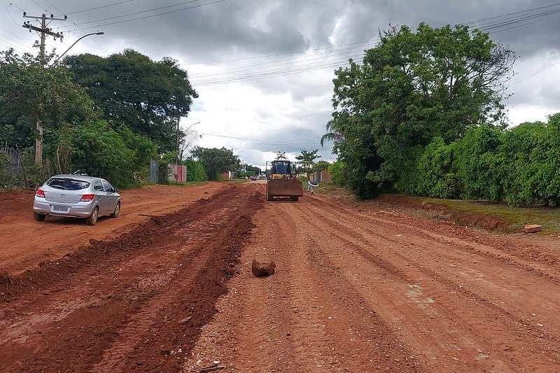 GDF recupera 2 km da Estrada Sucupira no Riacho Fundo II
