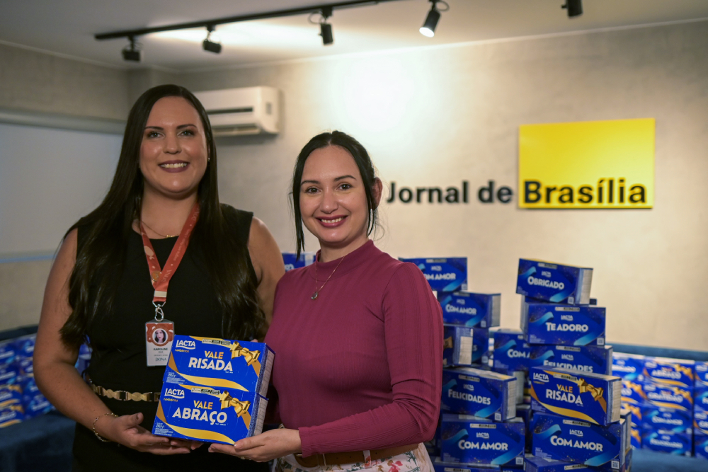 JBr do Bem promove ação de entrega de chocolates para crianças na Páscoa
