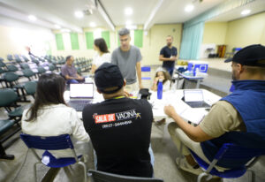 UBS de Samambaia leva vacinas e cuidados bucais a festa escolar