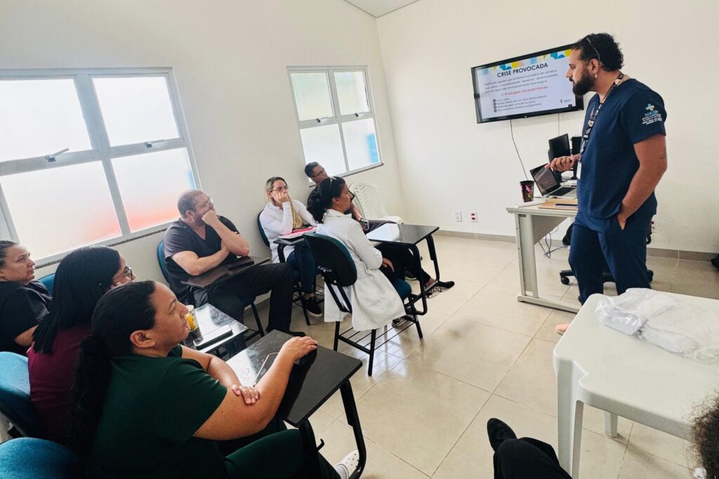 Capacitação na UPA de Brazlândia reforça atendimento a crises convulsivas