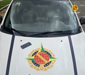 PMDF em operação integrada prende foragido e apreende crack em Santa Maria