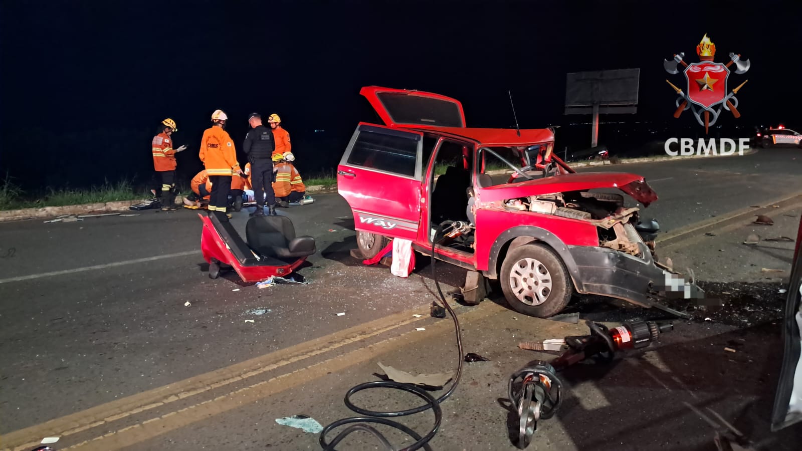 Homem morre após acidente grave no Paranoá