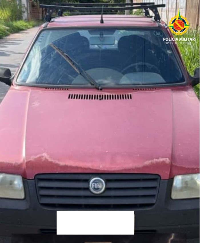 PM recupera carro furtado horas após crime em Taguatinga