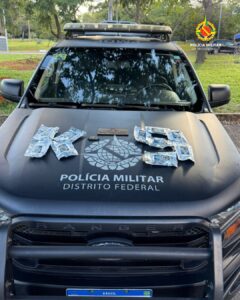 Cão farejador da PMDF intercepta droga avaliada em R$ 100 mil na Rodoviária Interestadual