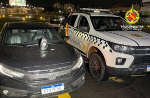 PMDF recupera carro roubado e apreende adolescentes após ação de quadrilha