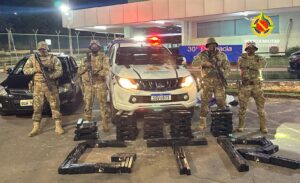 PMDF apreende 200 kg de maconha e prende motorista no Paranoá