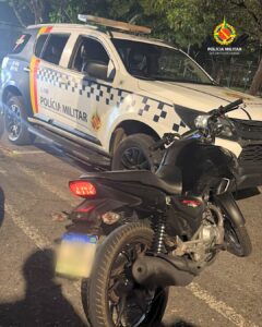 Adolescente é apreendido com motocicleta clonada no Riacho Fundo I