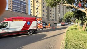 Mulher é atropelada e socorrida com suspeita de traumatismo craniano em Águas Claras