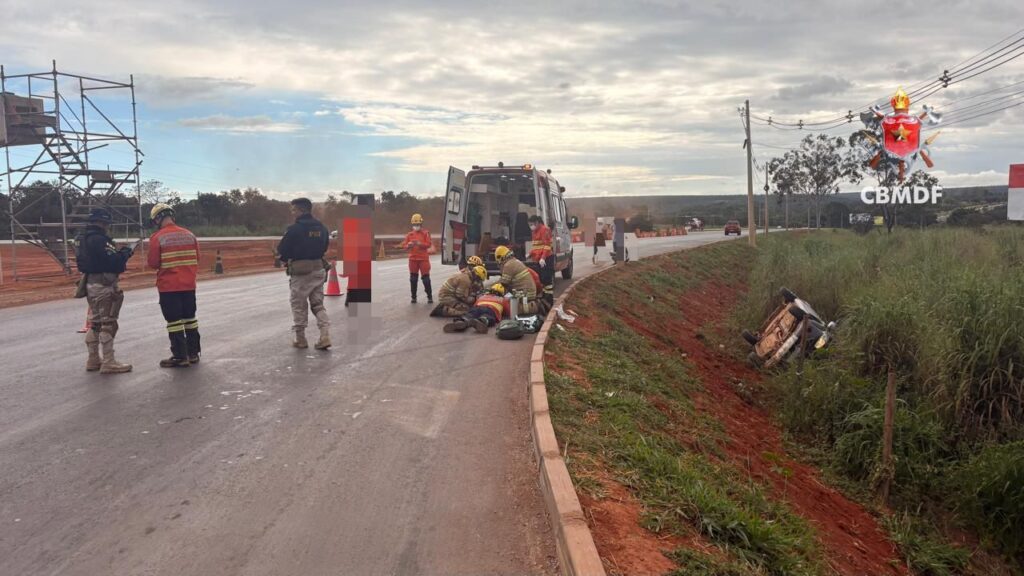 Homem morre após ser atingido por veículo em acidente na BR-020