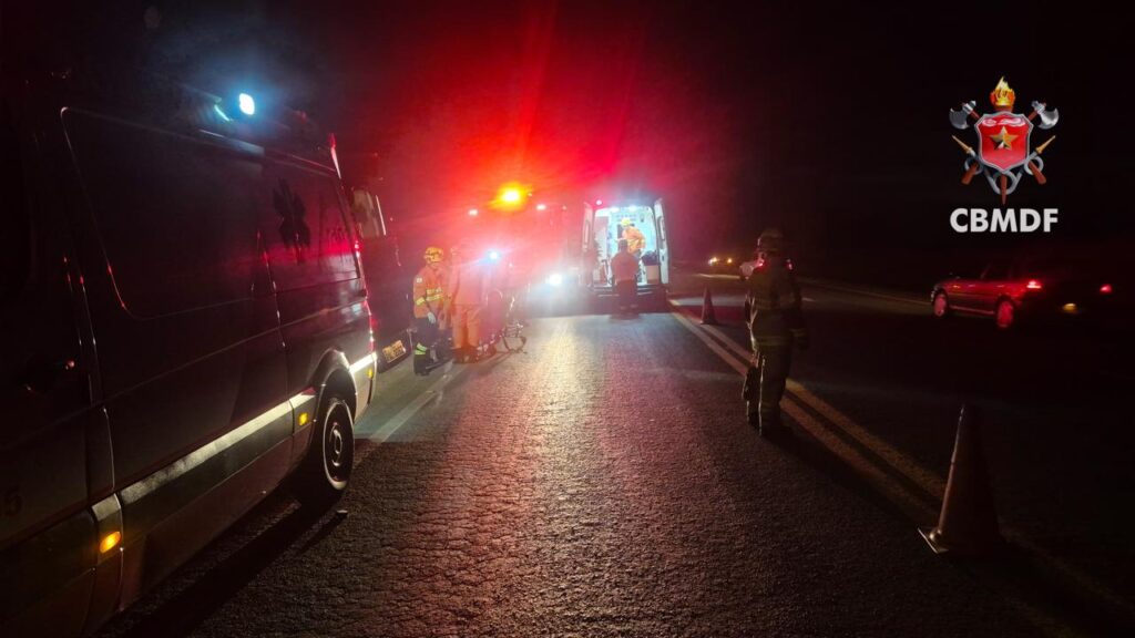 Colisão entre moto e bicicleta deixa dois feridos em Santa Maria