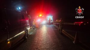 Colisão entre moto e bicicleta deixa dois feridos em Santa Maria