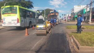 Ceilândia recebe mais de 2 milhões de toneladas de massa asfáltica em três anos