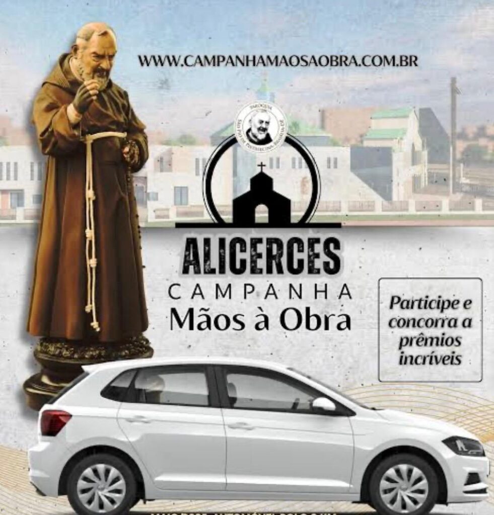 Doe, participe, construa: a nova Paróquia São Pio precisa de você