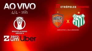 Série D ZeroUm: Metrópoles transmite Abecat-GO x Uberlândia-MG ao vivo. Siga no YouTube
