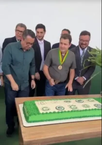 Goiás identifica responsável por grito de "Vila" em festa de seu aniversário