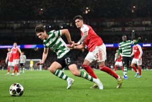Arsenal segura empate com o Sporting e avança para as semis