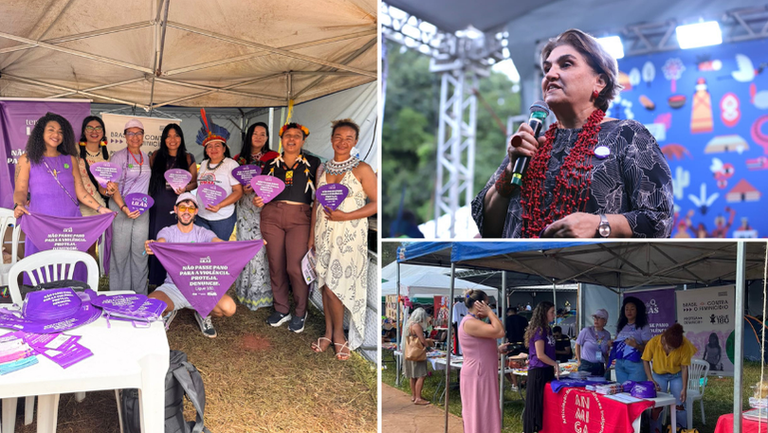 Ministério das Mulheres reforça apoio a indígenas no Acampamento Terra Livre 2026