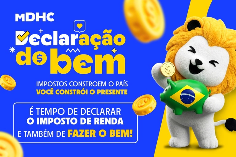 Campanha Declaração do Bem impulsiona doações de IR para direitos de crianças e idosos