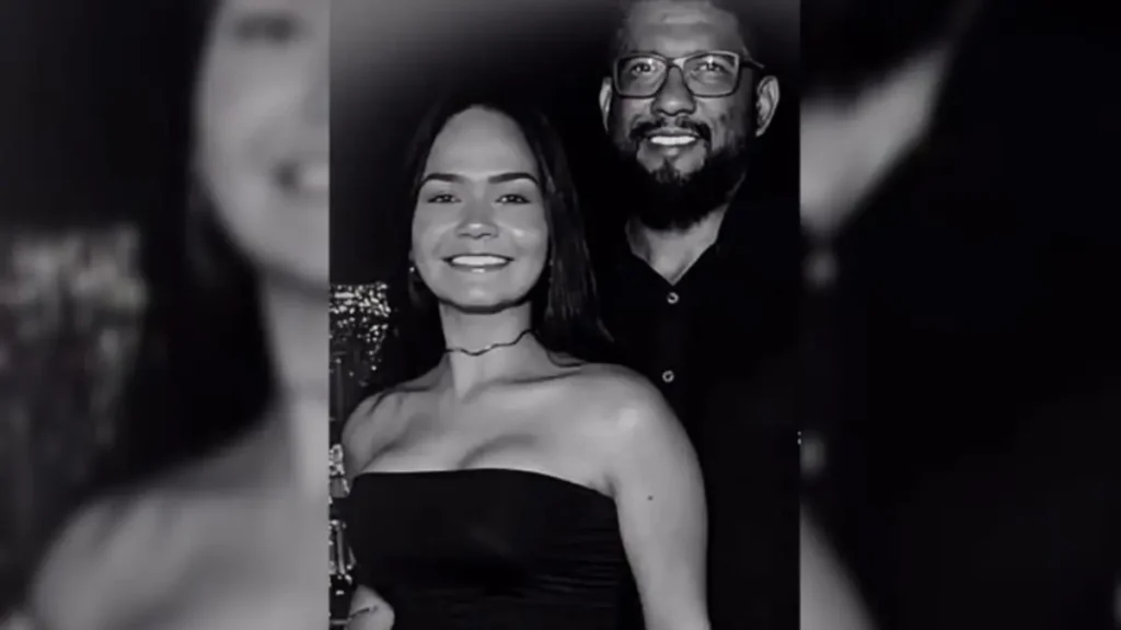 Advogado Márcio Nogueira Lemos e a namorada Karolyne Steffane - (Foto: reprodução/Redes sociais)